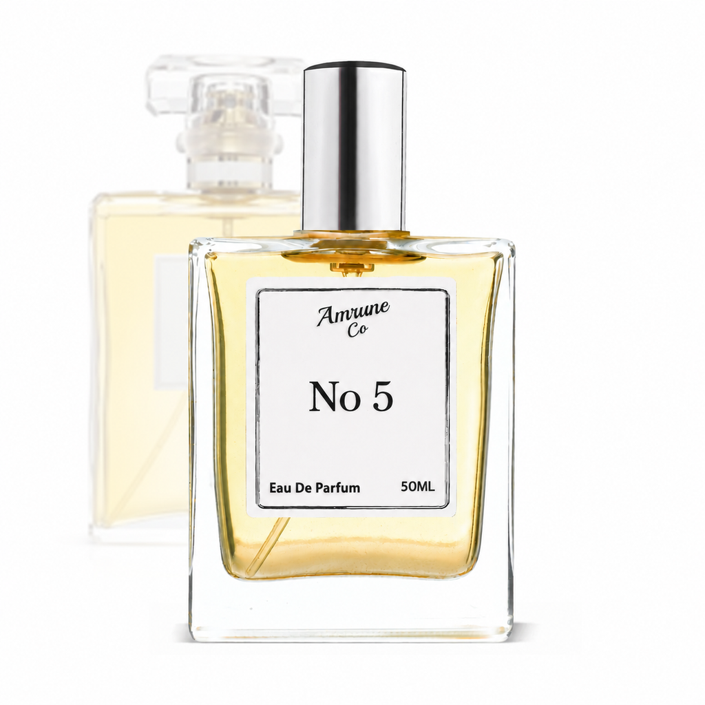 Amrune Co No 5 EDP for Women & Girls | Inspired by Ch"nel No.5 | Floral Aldehyde Perfume | Powdery Woody