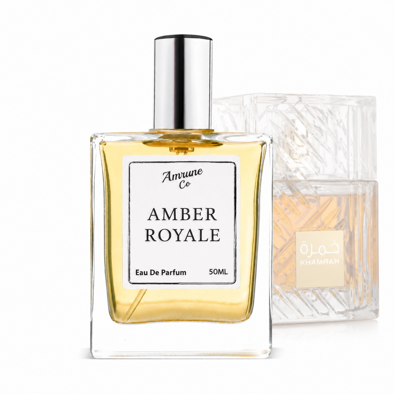 Amrune Co Amber Royale EDP 50ml | Inspired by L@t@ffa Kamrah | Amber Spicy Vanilla Unisex Perfume