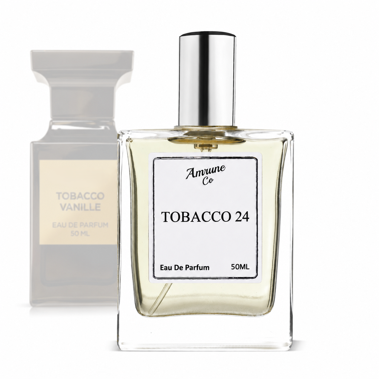 Amrune Co Tobacco 24 EDP 50ml for Men & Women | Inspired by TF Tobacco Vanille | Tobacco Vanilla Woody Gourmand Fragrance