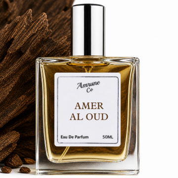 Amrune Co Amer Al Oud EDP 50ml For Men | Arabian Oud & Amber