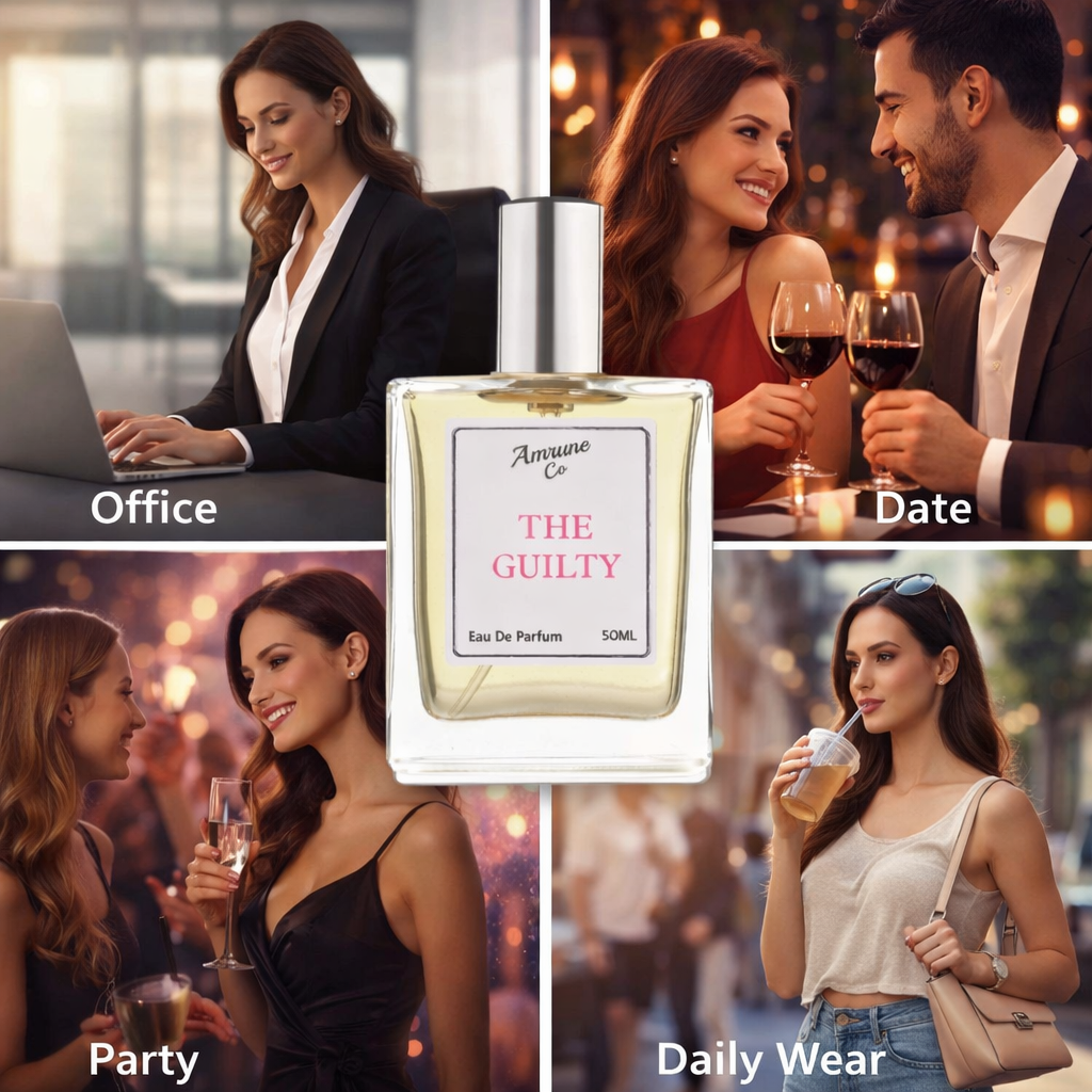 The Guilty EDP 50ml | Inspired by G@il@y | Floral Mandarin Patchouli | Long-Lasting Luxury Perfume for Women