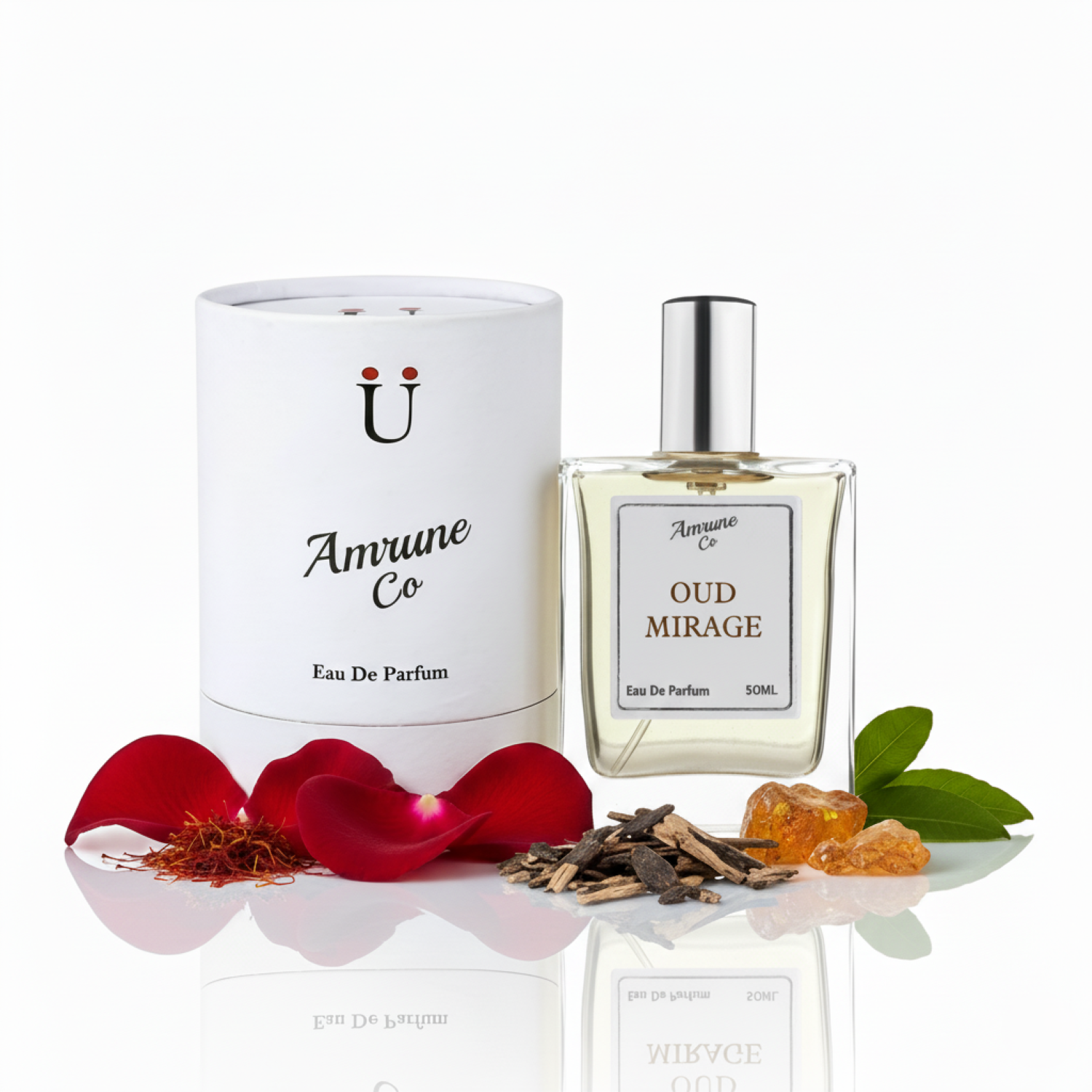 Oud Mirage | Luxury Woody Amber Oud EDP | Intense Long Lasting Incense Fragrance | Perfume for Men | 50ml