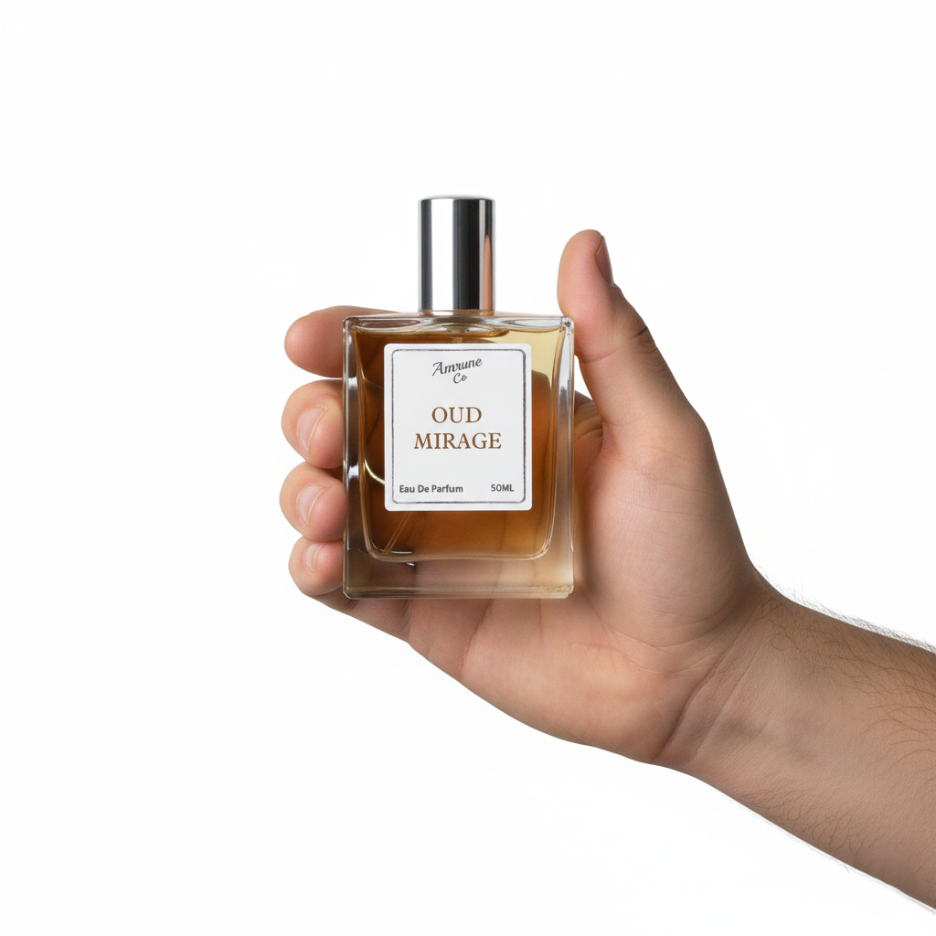Oud Mirage | Luxury Woody Amber Oud EDP | Intense Long Lasting Incense Fragrance | Perfume for Men | 50ml