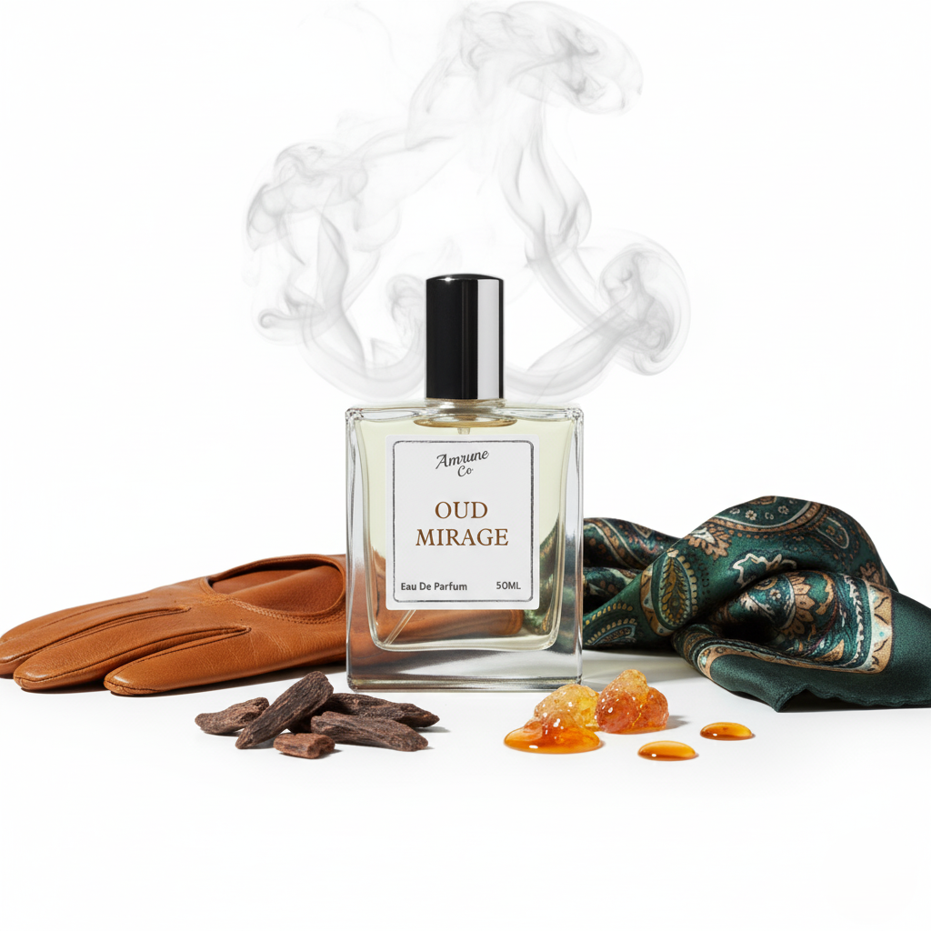 Oud Mirage | Luxury Woody Amber Oud EDP | Intense Long Lasting Incense Fragrance | Perfume for Men | 50ml