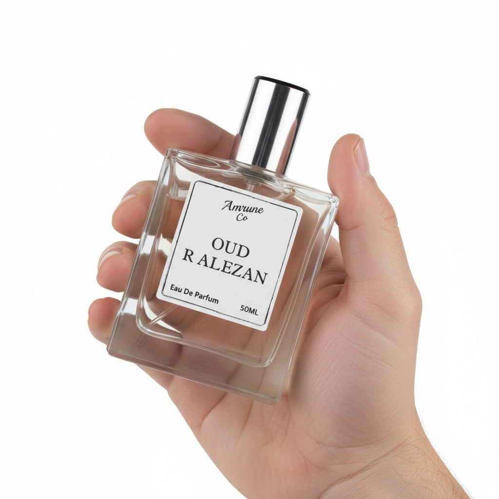 Oud R Alezan | Luxury Rose Oud Floral EDP | Strong & Long Lasting Perfume for Men | 50ml