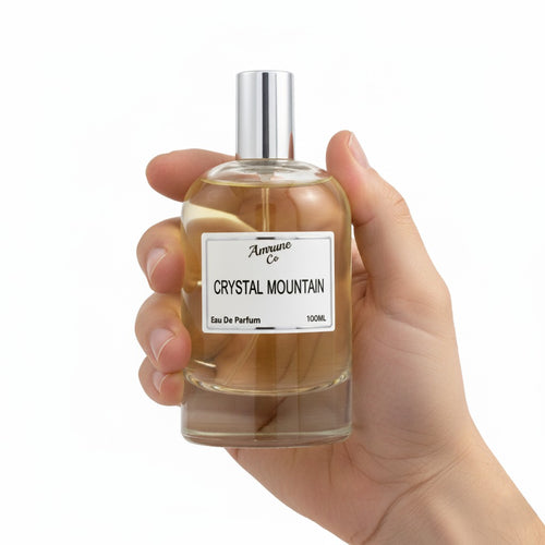 Crystal Mountain EDP 100ml | Inspired by Silver Mountain Water | Citrus Green Fresh Spicy | Long-Lasting Luxury Perfume for Men