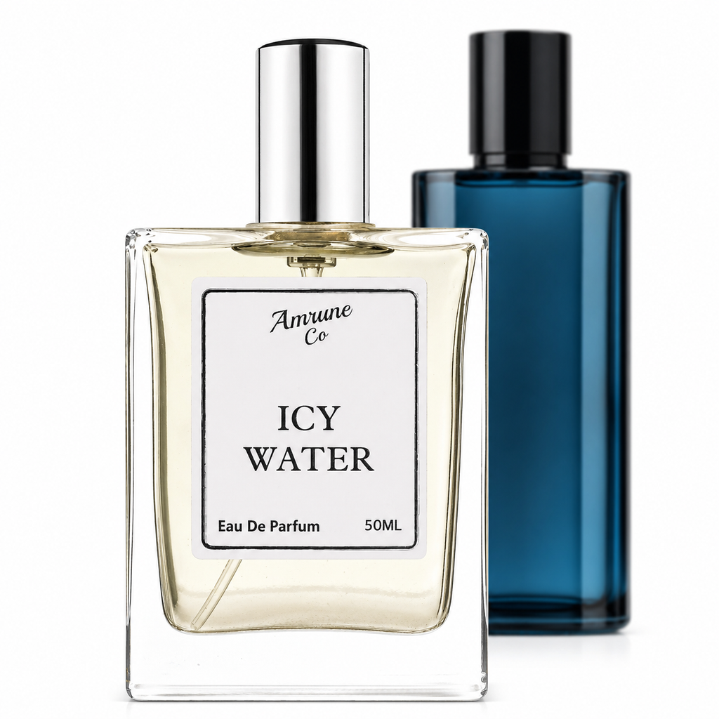 Icy Water EDP 50ml | Inspired by C@ol W@ter | Fresh Marine Aquatic Musk | Long-Lasting Luxury Perfume for Men