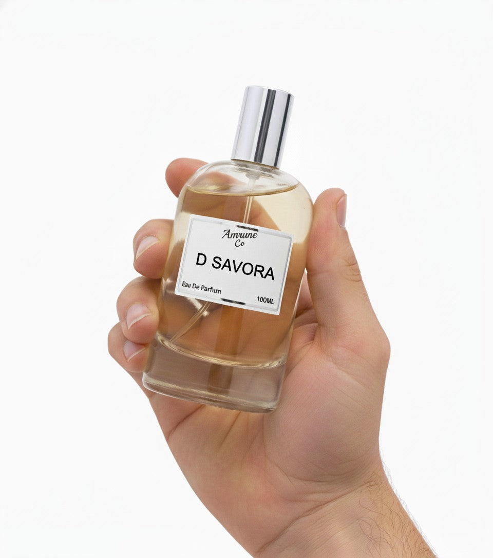 D Savora EDP 100ml | Fresh Spicy Amber Woody Perfume for Men | Amrune Co