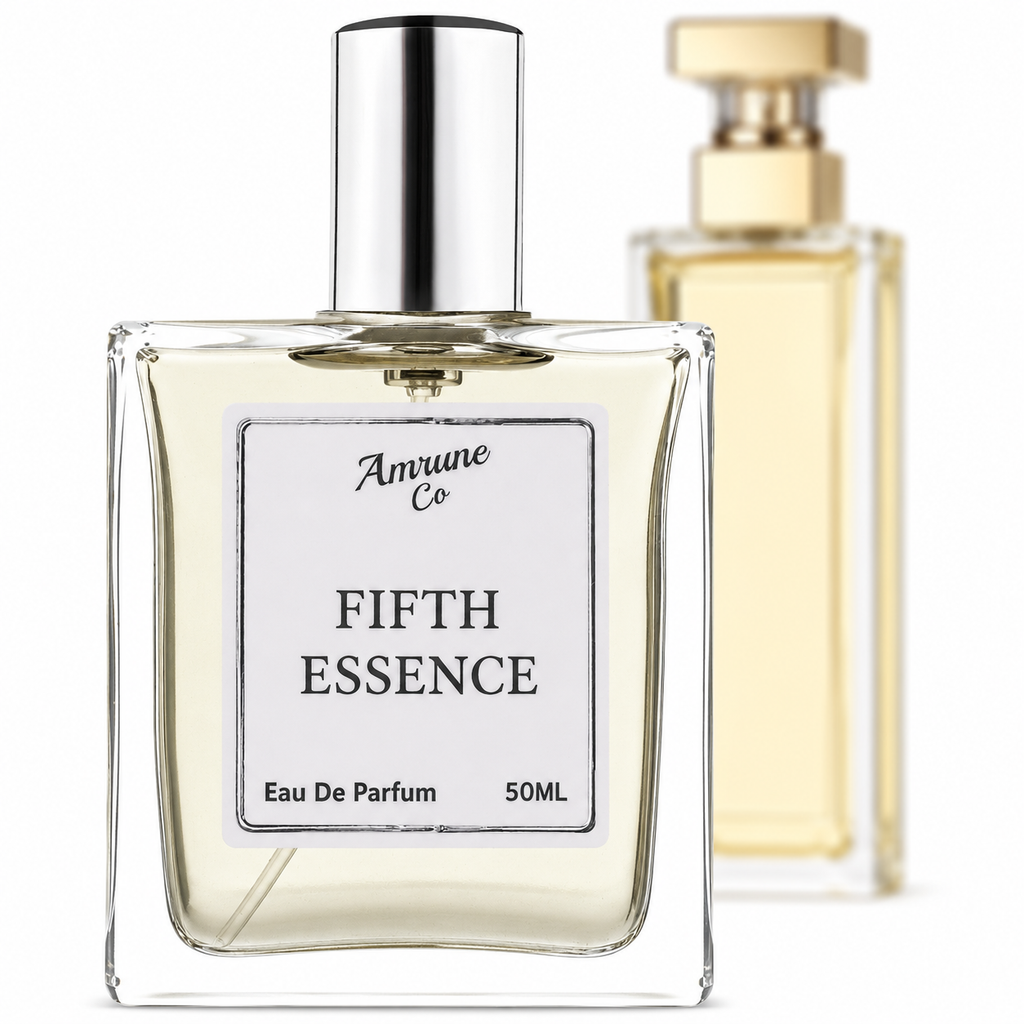 Amrune Co Fifth Essence EDP 50ml for Women & Girls | Inspired by Eli"abeth Arden 5th Avenue | White Floral & Woody Fragrance