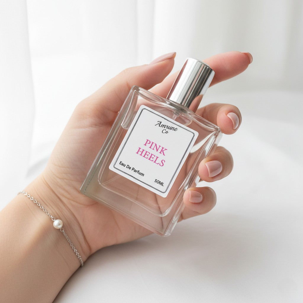 Pink Heels EDP 50ml | Inspired by G@od G@rl | Floral Vanilla Cocoa Jasmine | Long-Lasting Luxury Perfume for Women
