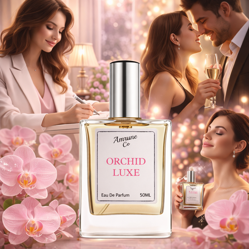Orchid Luxe EDP 50ml | Fl@ra G@rg@ous O@ch@d | Vanilla Orchid Ozonic | Long-Lasting Luxury Perfume for Women