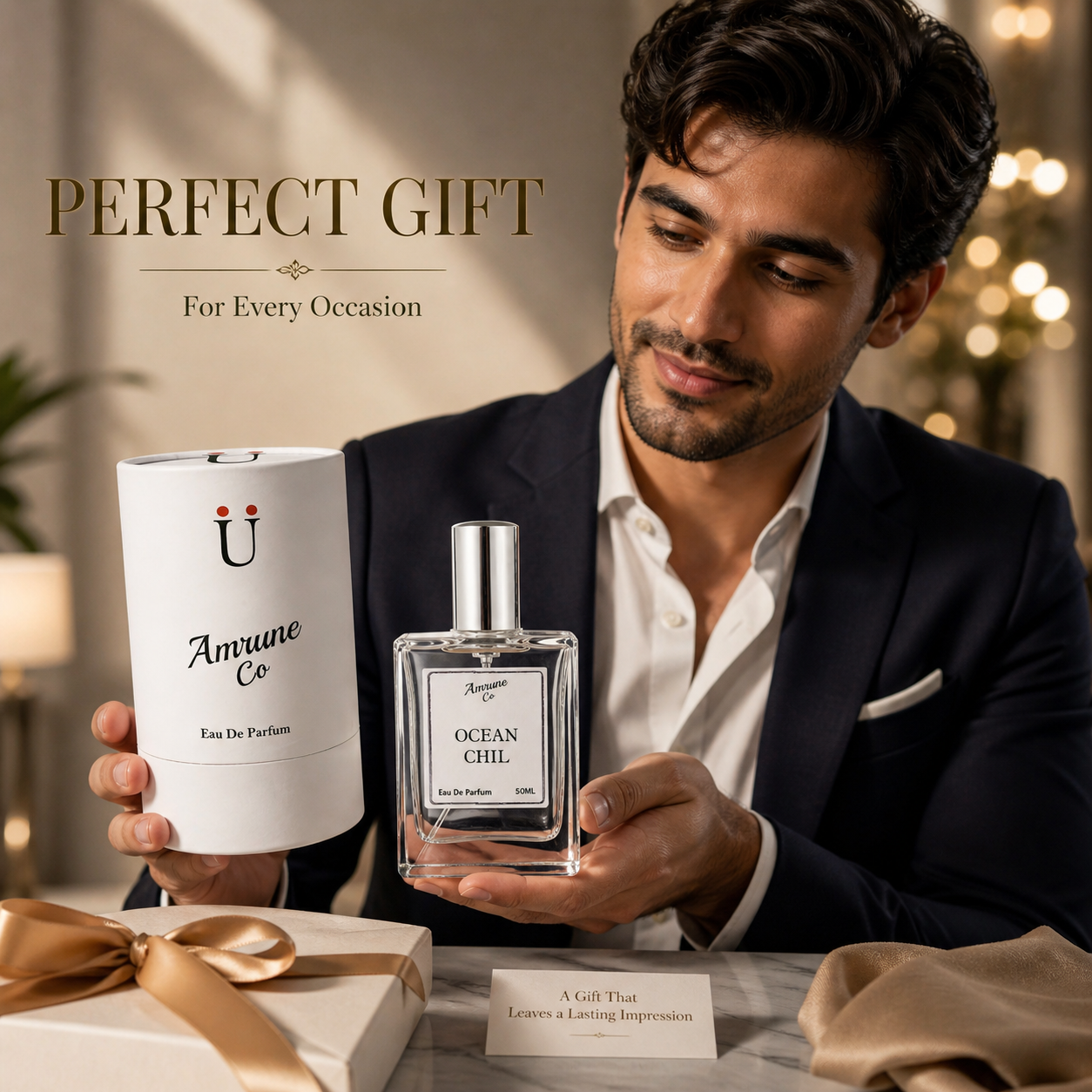 Ocean Chil EDP 50ml | Inspired by Pàcífíc Chíll | Citrus Fruity Aromatic | Long-Lasting Luxury Perfume for Men