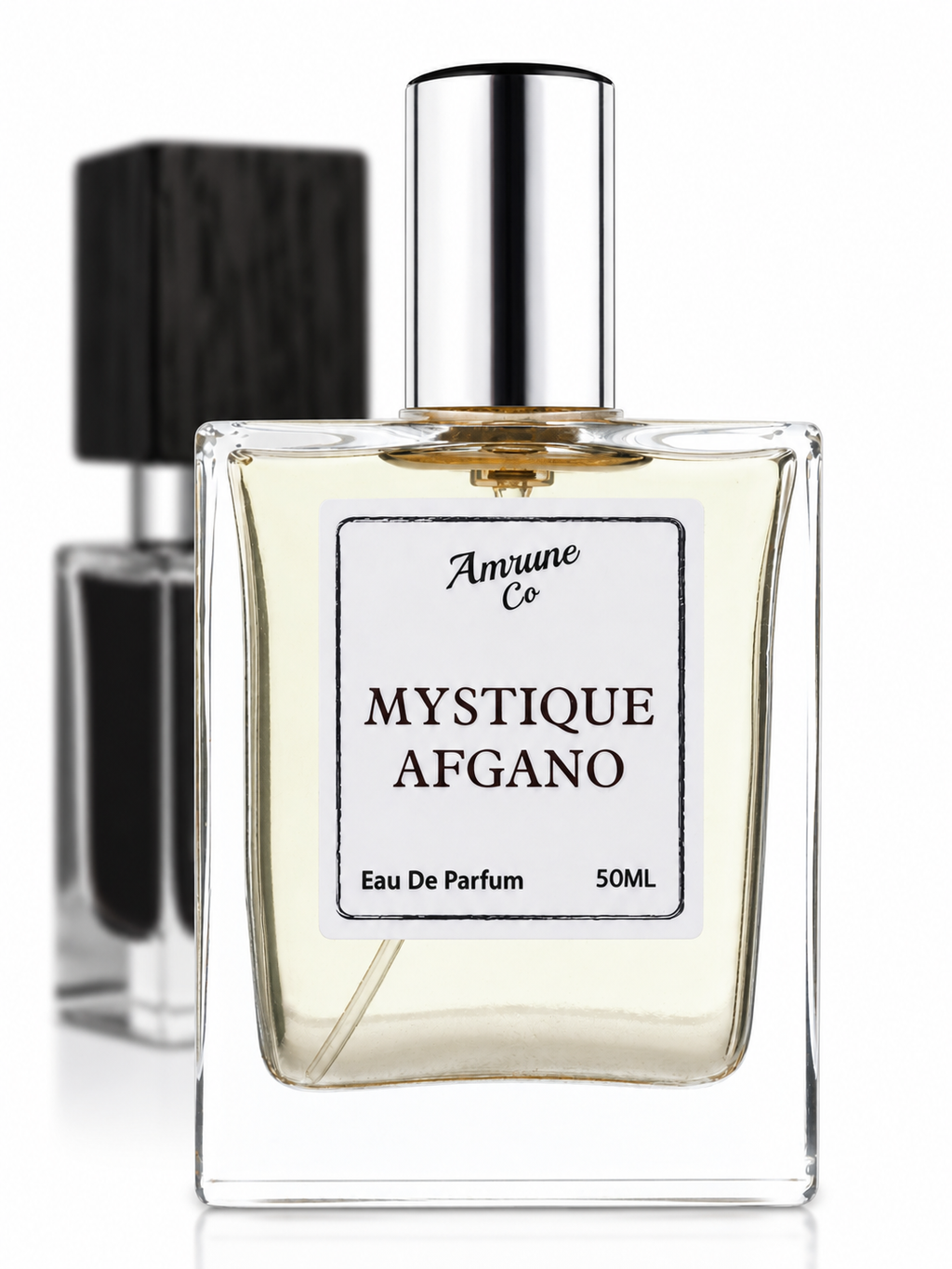 Mystique Afgano | Inspired by Black Afgano | Luxury Man Eau De Parfum | Amber Tobacco Oud | Afgano Perfume for Men | Strong & Long Lasting Fragrance | 50ml