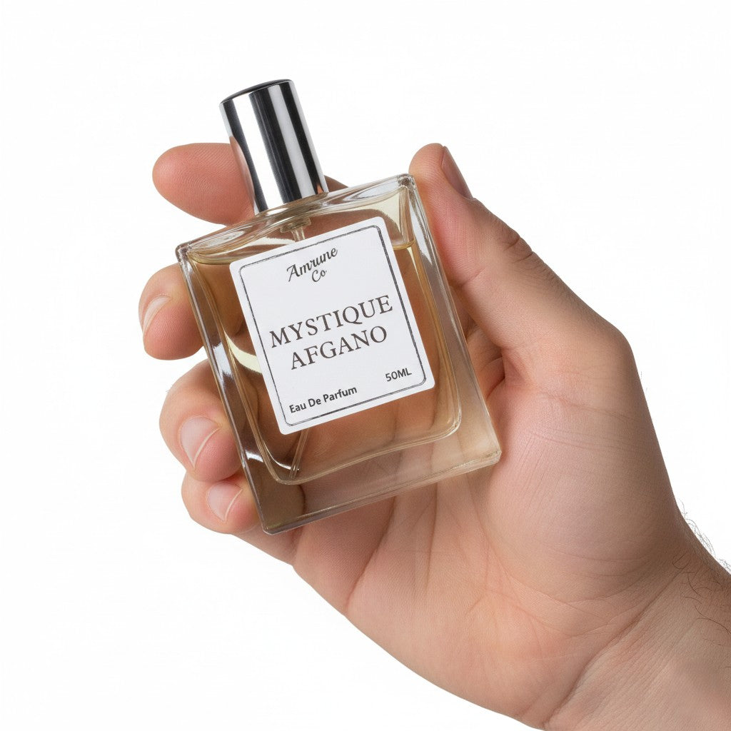 Mystique Afgano | Inspired by Black Afgano | Luxury Man Eau De Parfum | Amber Tobacco Oud | Afgano Perfume for Men | Strong & Long Lasting Fragrance | 50ml