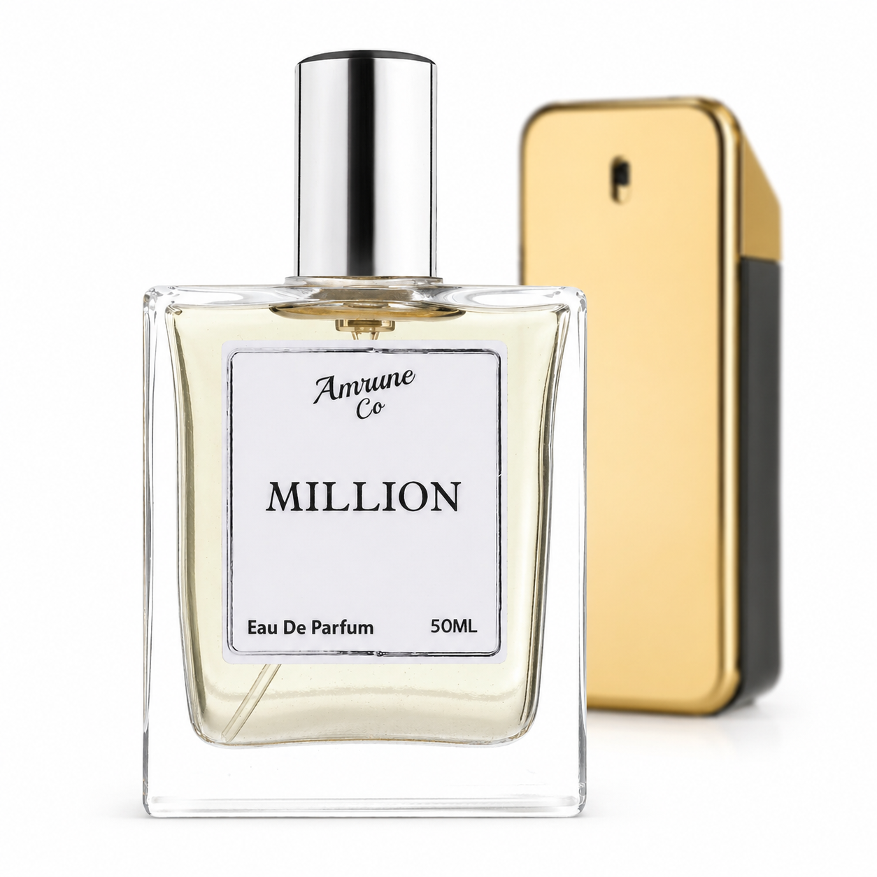 Million | Inspired by Óné Míllíón | Luxury Men Eau De Parfum | Warm Spicy Cinnamon Citrus | 50ml