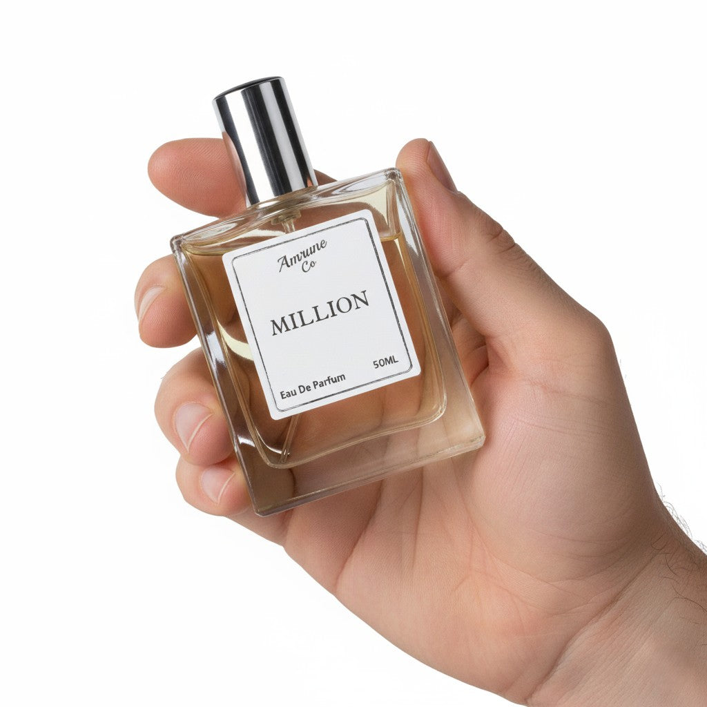 Million | Inspired by Óné Míllíón | Luxury Men Eau De Parfum | Warm Spicy Cinnamon Citrus | 50ml