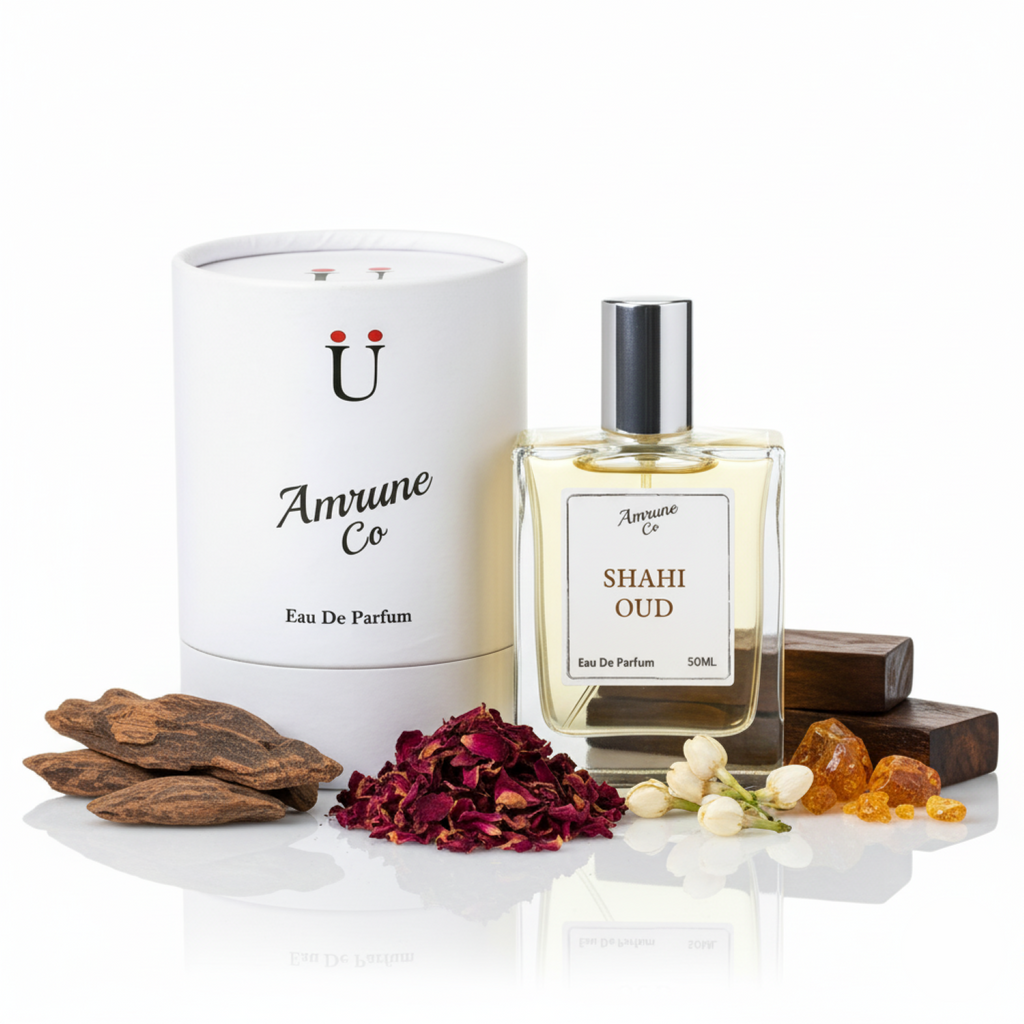 Shahi Oud | Luxury Woody Amber Floral EDP | Intense Long Lasting Oud Perfume for Men | 50ml