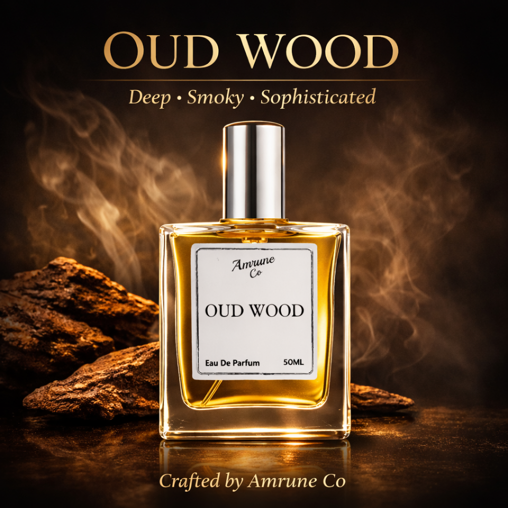 Oud Wood EDP 50ml | Inspired by TF Oud Wood | Smoky Sandalwood Amber Cardamom | Long-Lasting Luxury Perfume for Men