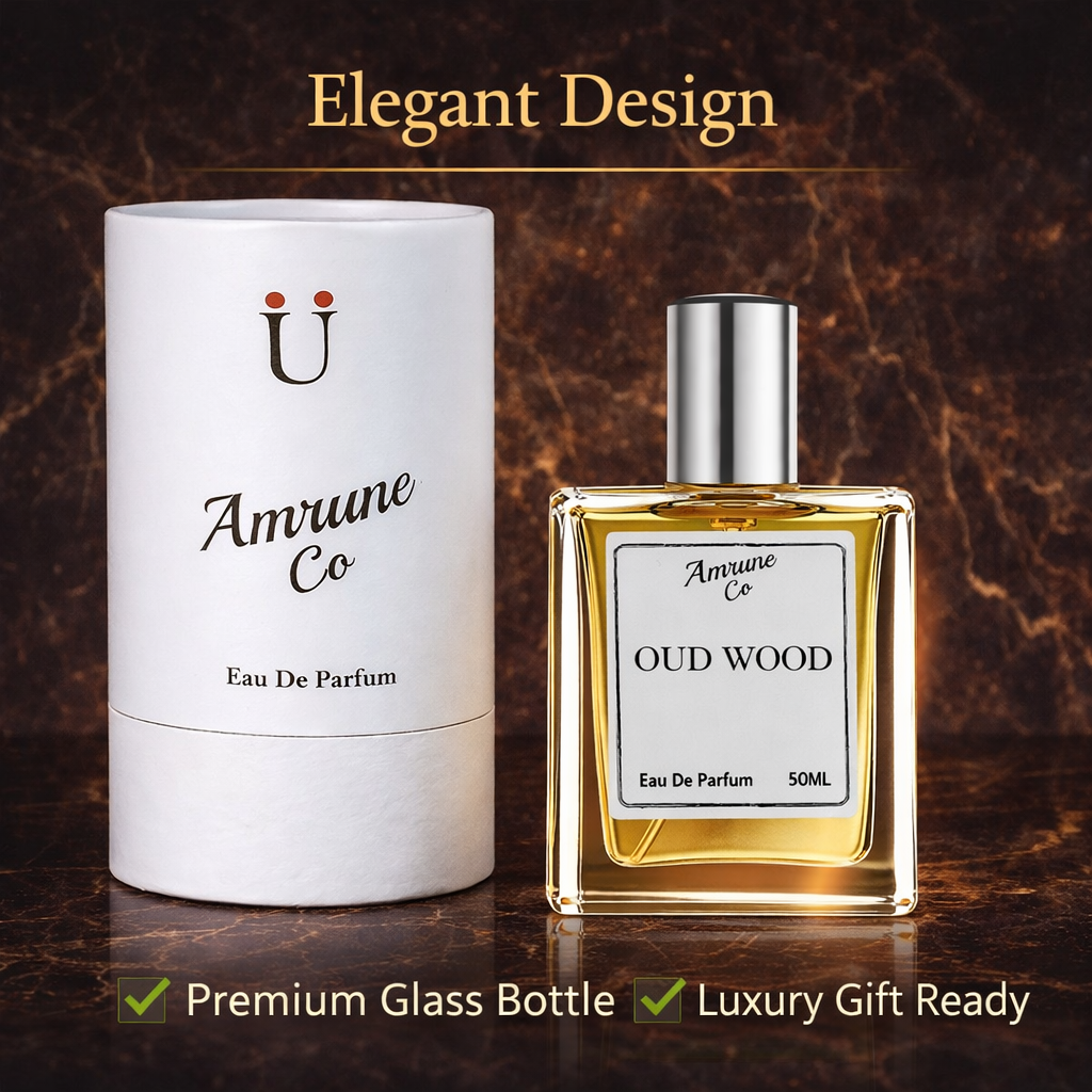 Oud Wood EDP 50ml | Inspired by TF Oud Wood | Smoky Sandalwood Amber Cardamom | Long-Lasting Luxury Perfume for Men
